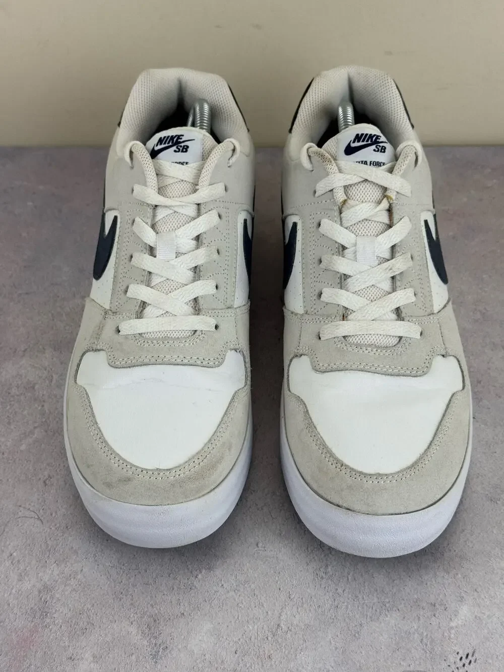 Rare Nike SB Delta Force Vulc 'White Thunder Blue' 942237-100 Sz 12